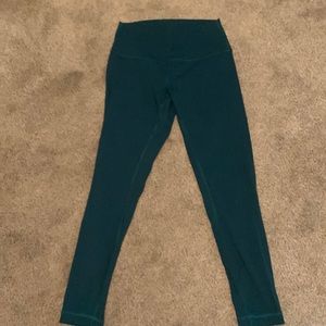 Lululemon Teal Leggings